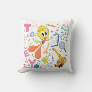 BUGS BUNNY BUILDERS™  TWEETY™ Work Tools Cushion