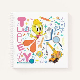 BUGS BUNNY BUILDERS™  TWEETY™ Work Tools Notebook