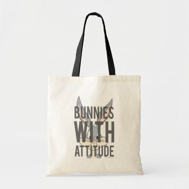 BUGS BUNNY™ Bunnies With Attitude Tote Bag (Front)
