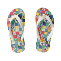 BUGS BUNNY™ Colourful Name and Face Chequered