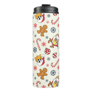 BUGS BUNNY™, DAFFY DUCK™ & Lola Christmas Pattern Thermal Tumbler