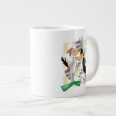 BUGS BUNNY™ & DAFFY DUCK™ Ready For Hunting Season Large Coffee Mug (Front Right)