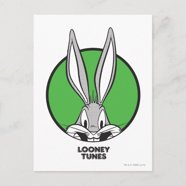BUGS BUNNY™ Dotty Icon Postcard (Front)