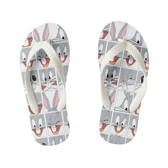 BUGS BUNNY™ Expression Blocks Kid's Thongs (Footbed)