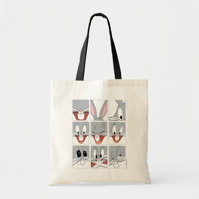 BUGS BUNNY™ Expression Blocks Tote Bag (Front)