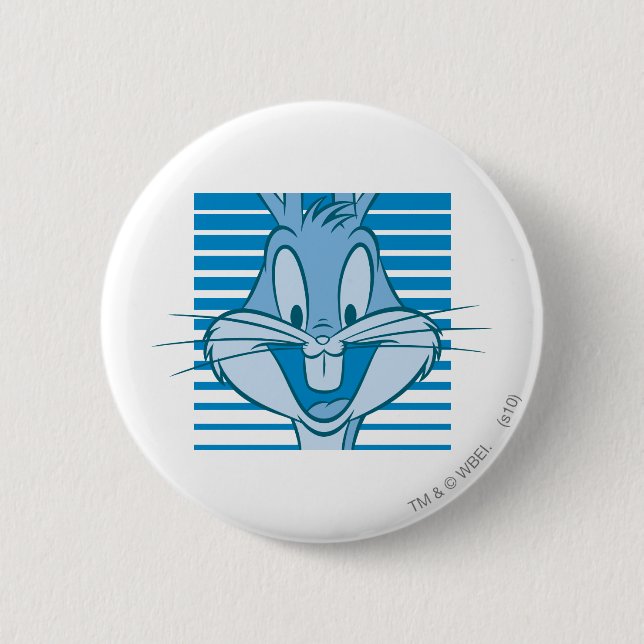 BUGS BUNNY™ Expressive 40 6 Cm Round Badge (Front)