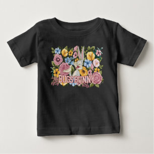 BUGS BUNNY™ Floral Embroidery Graphic Baby T-Shirt