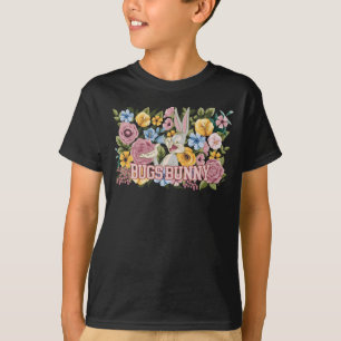 BUGS BUNNY™ Floral Embroidery Graphic T-Shirt