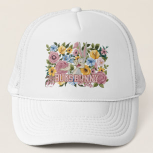 BUGS BUNNY™ Floral Embroidery Graphic Trucker Hat