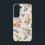 BUGS BUNNY™ Floral Embroidery Pattern Samsung Galaxy Case<br><div class="desc">Remember to stop and smell the flowers like BUGS BUNNY™ in this vintage floral pattern! Grab this fun pattern on a tote bag,  throw pillow,  or blanket! Shop this design on even more custom Zazzle gifts!</div>