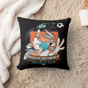 BUGS BUNNY™ Football Club Badge Cushion