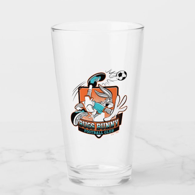 BUGS BUNNY™ Football Club Badge Glass (Front)