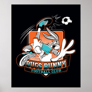 BUGS BUNNY™ Football Club Badge Poster