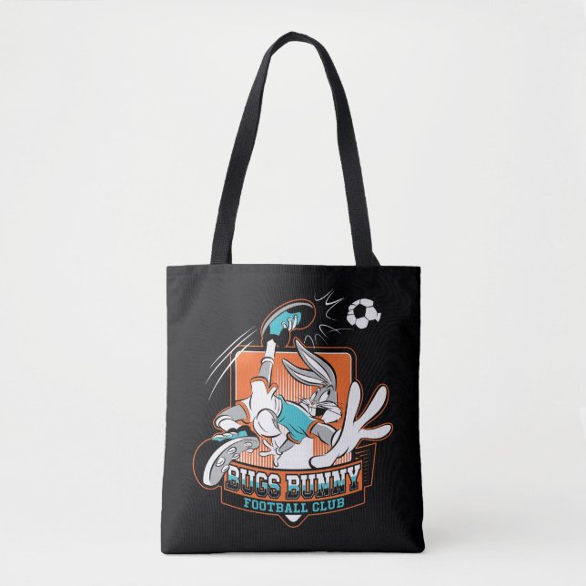 BUGS BUNNY™ Football Club Badge Tote Bag (Front)