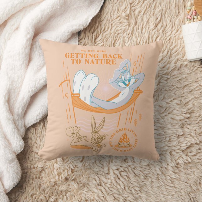 BUGS BUNNY™ Getting Back To Nature Cushion (Blanket)