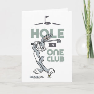 BUGS BUNNY™ Golfing - Hole in One Club Card
