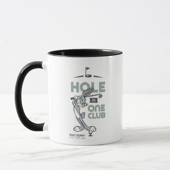 BUGS BUNNY™ Golfing - Hole in One Club Mug (Left)