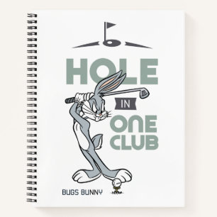 BUGS BUNNY™ Golfing - Hole in One Club Notebook