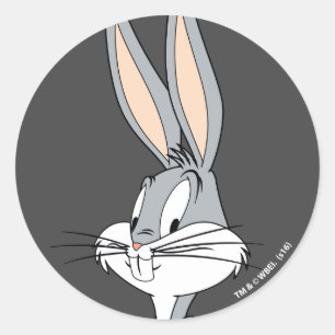 BUGS BUNNY™   Hands on Hips Classic Round Sticker