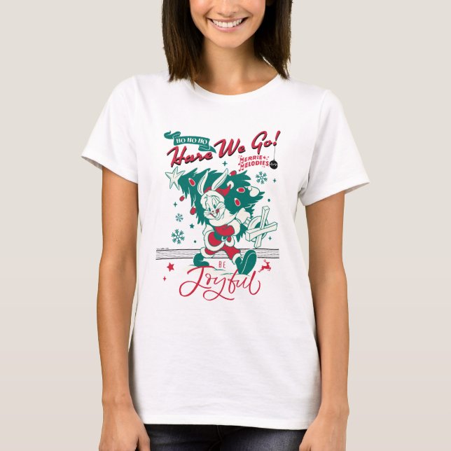 BUGS BUNNY™ - Ho Ho Ho, Hare We Go! T-Shirt (Front)