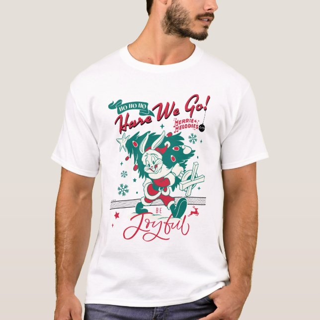 BUGS BUNNY™ - Ho Ho Ho, Hare We Go! T-Shirt (Front)