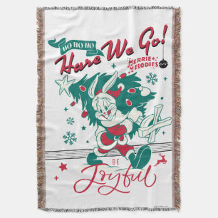 BUGS BUNNY™ - Ho Ho Ho, Hare We Go! Throw Blanket