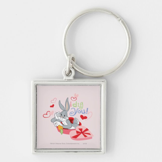 BUGS BUNNY™ I Dig You! Key Ring (Front)