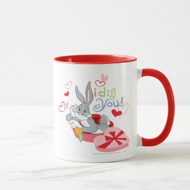 BUGS BUNNY™ I Dig You! Mug (Right)