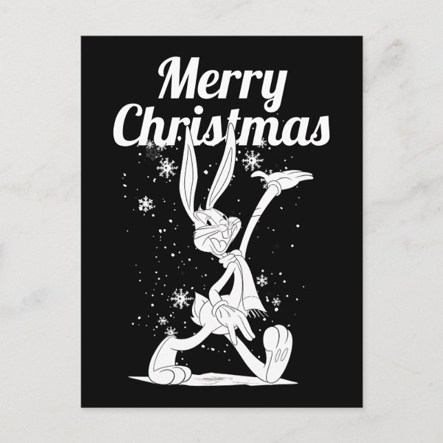 BUGS BUNNY™ in the S.N.O.W. Holiday Postcard (Front)