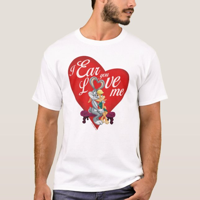 BUGS BUNNY™ & Lola Bunny - I Ear You Love Me T-Shirt (Front)