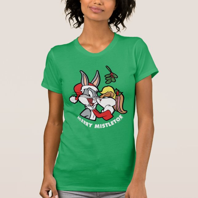 BUGS BUNNY™ & Lola "Merry Mistletoe" T-Shirt (Front)