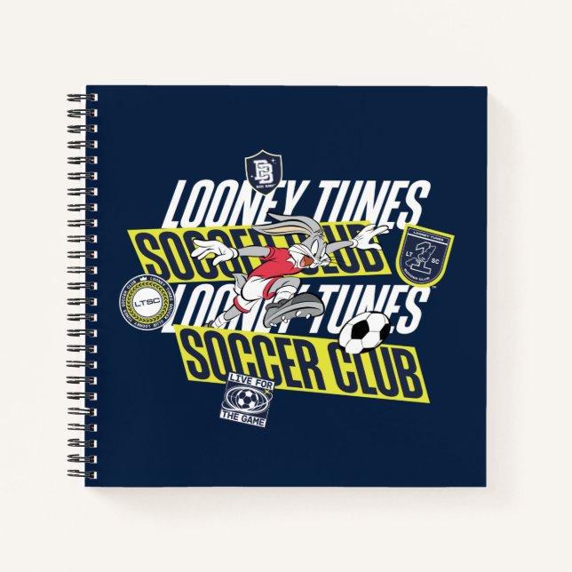 BUGS BUNNY™ LOONEY TUNES™ Soccer Club Notebook (Front)