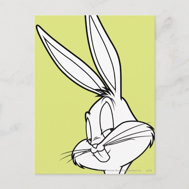 BUGS BUNNY™ Mischievous Postcard (Front)
