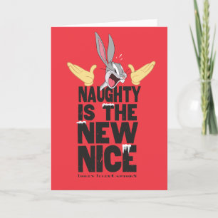 BUGS BUNNY™ "Naughty Is The New Nice" Holiday Card
