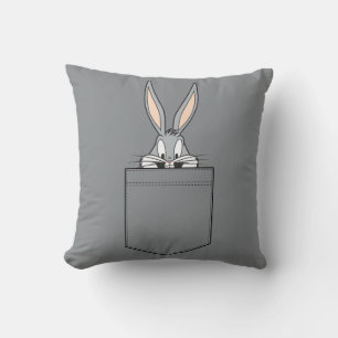 BUGS BUNNY™ Peeking Out Of Pocket Cushion