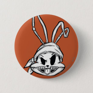 BUGS BUNNY™ Pirate 6 Cm Round Badge