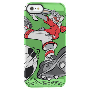 BUGS BUNNY™ Playing Soccer Clear iPhone SE/5/5s Case