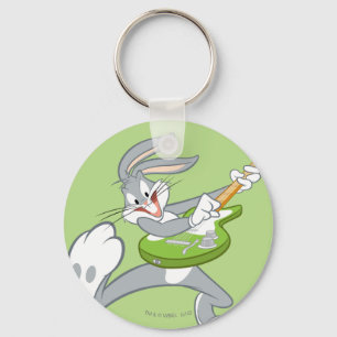 BUGS BUNNY™ Rocking On Guitar Key Ring