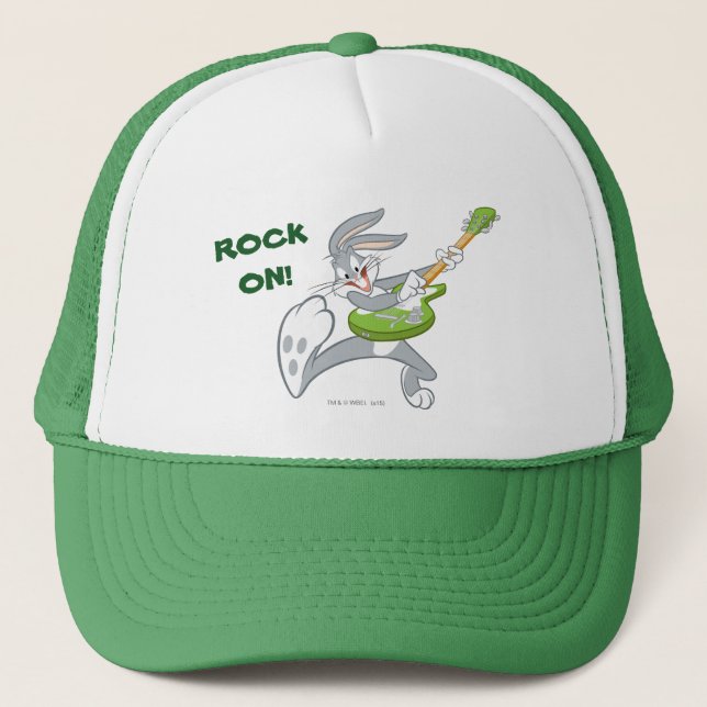 BUGS BUNNY™ Rocking On Guitar Trucker Hat (Front)
