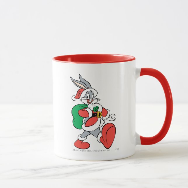 BUGS BUNNY™ Santa Mug (Right)