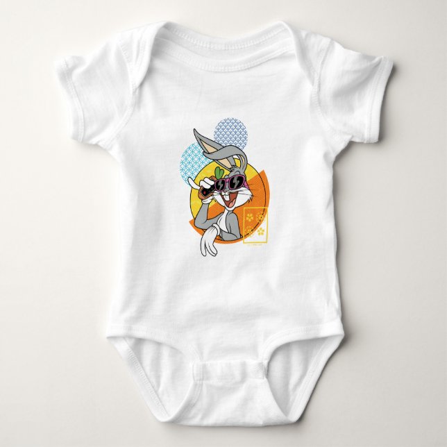 BUGS BUNNY™ Singaporean Vacation Graphic Baby Bodysuit (Front)