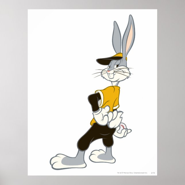 BUGS BUNNY™ Sly Pitcher Poster (Front)