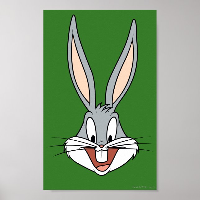 BUGS BUNNY™ Smiling Face Poster (Front)