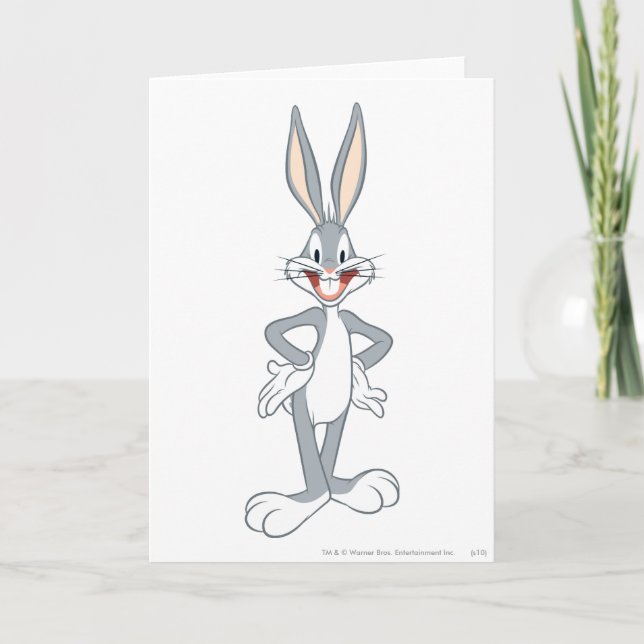 BUGS BUNNY™ Standing Card (Front)