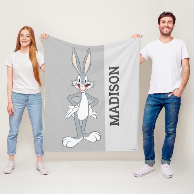 BUGS BUNNY™ Standing Fleece Blanket (In Situ)