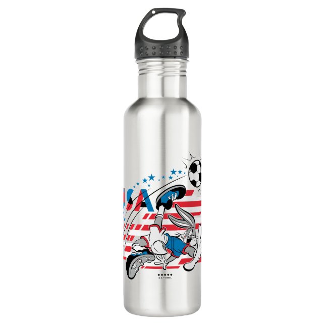 BUGS BUNNY™ Team USA Soccer Graphic 710 Ml Water Bottle (Front)