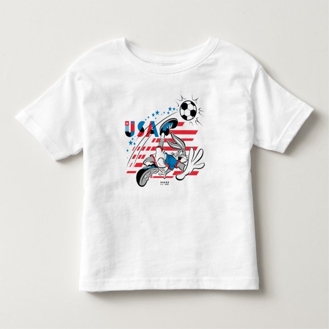 BUGS BUNNY™ Team USA Soccer Graphic Toddler T-Shirt (Front)