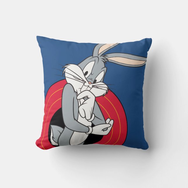 BUGS BUNNY™ Through LOONEY TUNES™ Rings Cushion (Front)