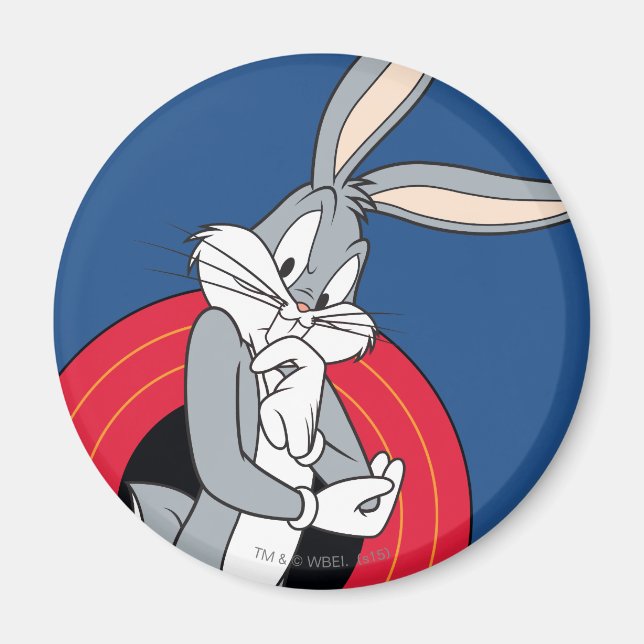 BUGS BUNNY™ Through LOONEY TUNES™ Rings Magnet (Front)