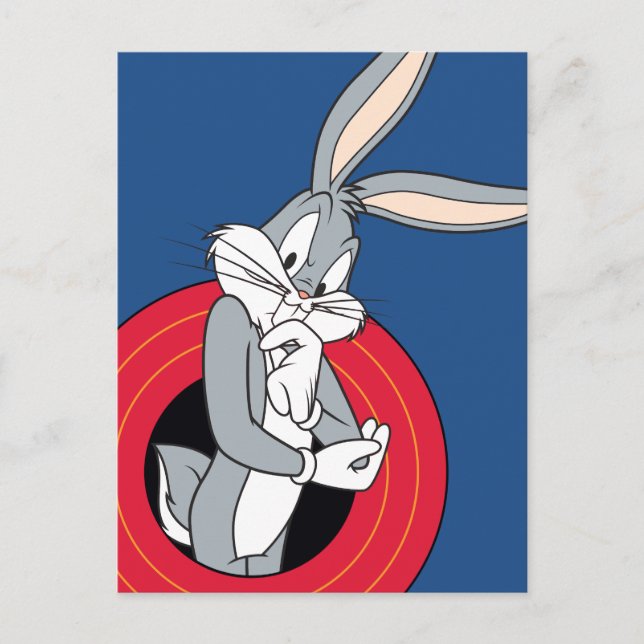 BUGS BUNNY™ Through LOONEY TUNES™ Rings Postcard (Front)